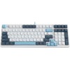 Клавиатура A4Tech FS300 механическая белый/синий USB for gamer LED (FS300 PANDA SNOWBOARDING) кабель 1.8м