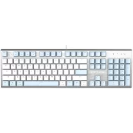 Клавиатура A4Tech FS100 механическая синий USB for gamer LED кабель 1.8м