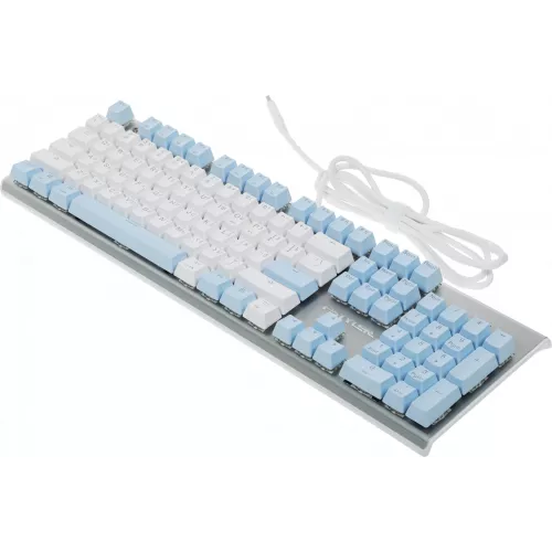 Клавиатура A4Tech FS100 механическая синий USB for gamer LED кабель 1.8м