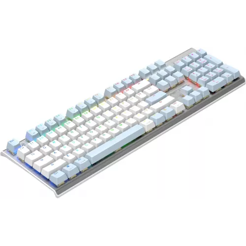 Клавиатура A4Tech FS100 механическая синий USB for gamer LED кабель 1.8м