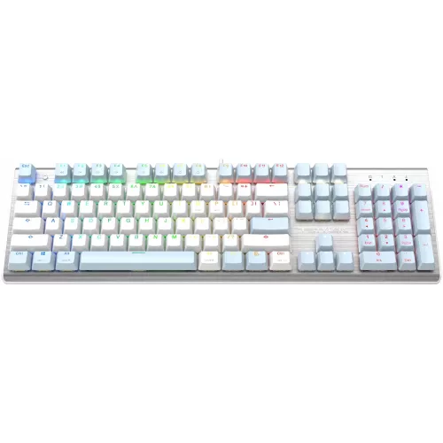 Клавиатура A4Tech FS100 механическая синий USB for gamer LED кабель 1.8м
