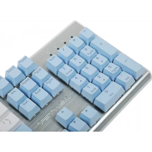 Клавиатура A4Tech FS100 механическая синий USB for gamer LED кабель 1.8м