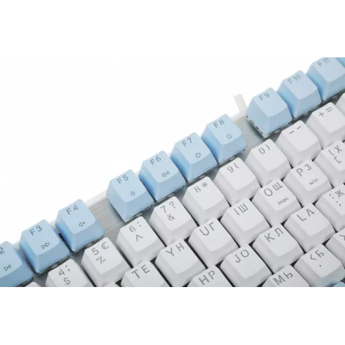 Клавиатура A4Tech FS100 механическая синий USB for gamer LED кабель 1.8м