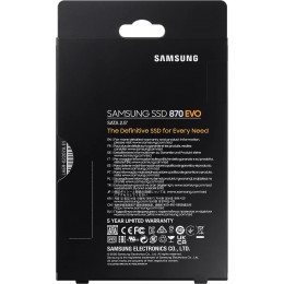 Накопитель SSD Samsung SATA-III 1TB MZ-77E1T0B/AM 870 EVO 2.5"