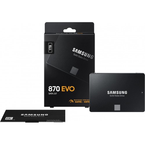 Накопитель SSD Samsung SATA-III 1TB MZ-77E1T0B/AM 870 EVO 2.5"
