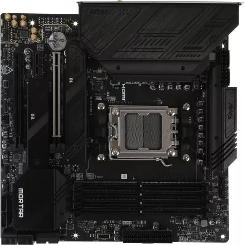 Материнская плата MSI MAG B650M MORTAR WIFI Socket AM5 AMD B650 4xDDR5 mATX AC`97 8ch(7.1) 2.5Gg RAID+VGA+HDMI+DP