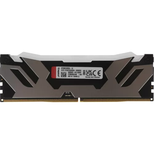 Память DDR5 16GB 8000MHz Kingston KF580C38RSA-16 Fury Renegade RGB RTL Gaming PC5-64000 CL38 DIMM 288-pin 1.45В single rank с радиатором Ret