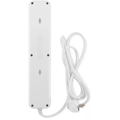 Сетевой фильтр Buro 500UNH-5-WG 5м (5 розеток) белый/серый (коробка)