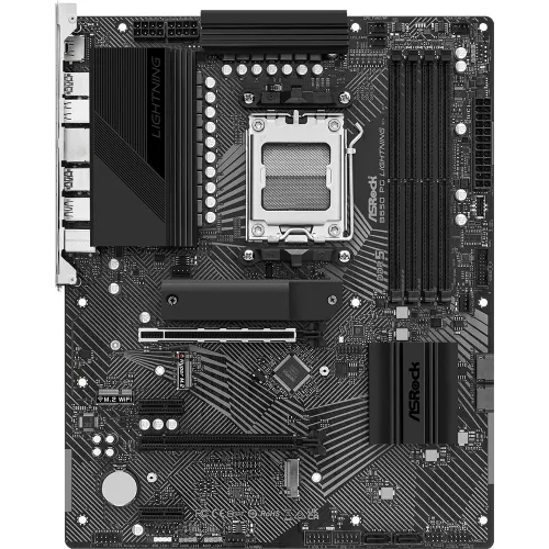 Материнская плата Asrock B650 PG LIGHTNING Socket AM5 AMD B650 4xDDR5 ATX AC`97 8ch(7.1) 2.5Gg RAID+HDMI