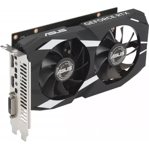 Видеокарта Asus PCI-E 4.0 DUAL-RTX3050-O6G NVIDIA GeForce RTX 3050 6Gb 96bit GDDR6 1507/14000 DVIx1 HDMIx1 DPx1 HDCP Ret