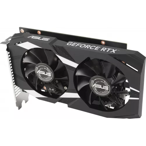 Видеокарта Asus PCI-E 4.0 DUAL-RTX3050-O6G NVIDIA GeForce RTX 3050 6Gb 96bit GDDR6 1507/14000 DVIx1 HDMIx1 DPx1 HDCP Ret