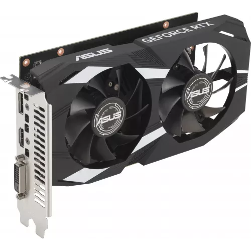 Видеокарта Asus PCI-E 4.0 DUAL-RTX3050-O6G NVIDIA GeForce RTX 3050 6Gb 96bit GDDR6 1507/14000 DVIx1 HDMIx1 DPx1 HDCP Ret