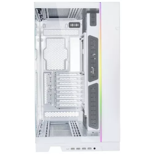 Корпус Lian-Li O11 Dynamic EVO XL белый без БП ATX 11x120mm 9x140mm 4xUSB3.0 audio