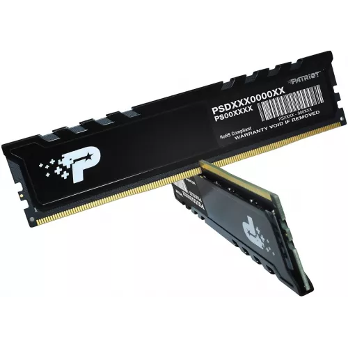 Память DDR5 2x16GB 4800MHz Patriot PSP532G4800KH1 Signature Premium RTL PC5-38400 CL40 DIMM 288-pin 1.1В kit single rank с радиатором Ret