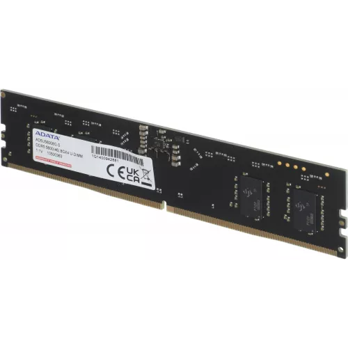 Память DDR5 8GB 5600MHz A-Data AD5U56008G-S RTL PC5-44800 CL46 DIMM 288-pin 1.1В single rank Ret