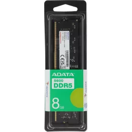 Память DDR5 8GB 5600MHz A-Data AD5U56008G-S RTL PC5-44800 CL46 DIMM 288-pin 1.1В single rank Ret