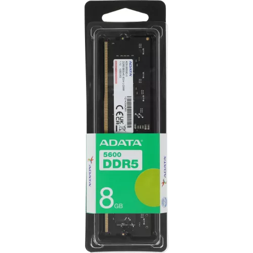 Память DDR5 8GB 5600MHz A-Data AD5U56008G-S RTL PC5-44800 CL46 DIMM 288-pin 1.1В single rank Ret