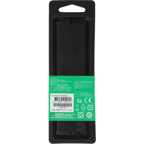 Память DDR5 8GB 5600MHz A-Data AD5U56008G-S RTL PC5-44800 CL46 DIMM 288-pin 1.1В single rank Ret