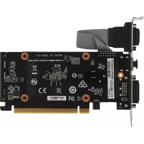 Видеокарта Gigabyte PCI-E 2.0 GV-N710D3-2GL 2.0 NVIDIA GeForce GT 710 2Gb 64bit DDR3 954/1600 DVIx1 HDMIx1 CRTx1 HDCP Ret low profile