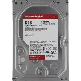 Жесткий диск WD SATA-III 8TB WD80EFPX NAS Red Plus (5640rpm) 256Mb 3.5"