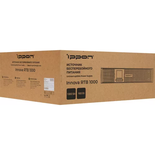 Источник бесперебойного питания Ippon Innova RTB 1000 900Вт 1000ВА черный