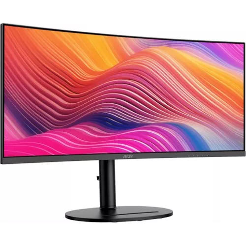 Монитор MSI 34" Modern MD342CQP черный VA LED 21:9 HDMI M/M матовая HAS Piv 3500:1 300cd 178гр/178гр 3440x1440 120Hz DP UW USB 8.05кг