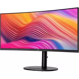 Монитор MSI 34" Modern MD342CQP черный VA LED 21:9 HDMI M/M матовая HAS Piv 3500:1 300cd 178гр/178гр 3440x1440 120Hz DP UW USB 8.05кг