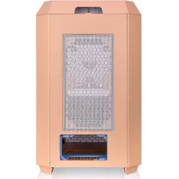 Корпус Thermaltake The Tower 300 Peach Fuzz розовый без БП mATX 8x120mm 6x140mm 2xUSB3.0 audio bott PSU