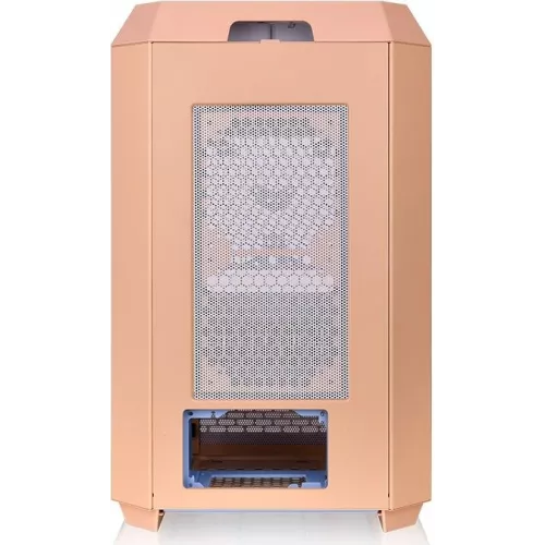 Корпус Thermaltake The Tower 300 Peach Fuzz розовый без БП mATX 8x120mm 6x140mm 2xUSB3.0 audio bott PSU