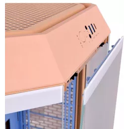 Корпус Thermaltake The Tower 300 Peach Fuzz розовый без БП mATX 8x120mm 6x140mm 2xUSB3.0 audio bott PSU