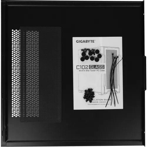 Корпус Gigabyte GB-C102G черный без БП mATX 7x120mm 4x140mm 2xUSB3.0 audio bott PSU