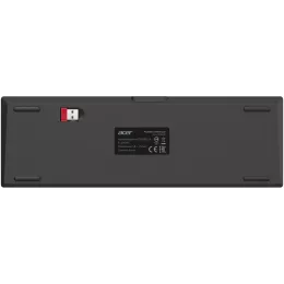 Клавиатура Acer Nitro OKR400 механическая черный USB беспроводная BT/Radio Multimedia for gamer LED (ZL.KBDEE.01A) кабель 1.5м