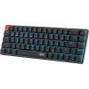 Клавиатура Acer Nitro OKR400 механическая черный USB беспроводная BT/Radio Multimedia for gamer LED (ZL.KBDEE.01A) кабель 1.5м