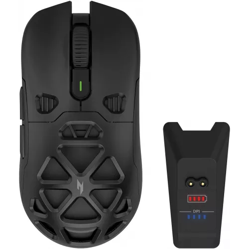 Мышь Acer Nitro OMR404 черный оптическая 6400dpi беспров. BT/Radio USB 6but (ZL.MCEEE.02T)