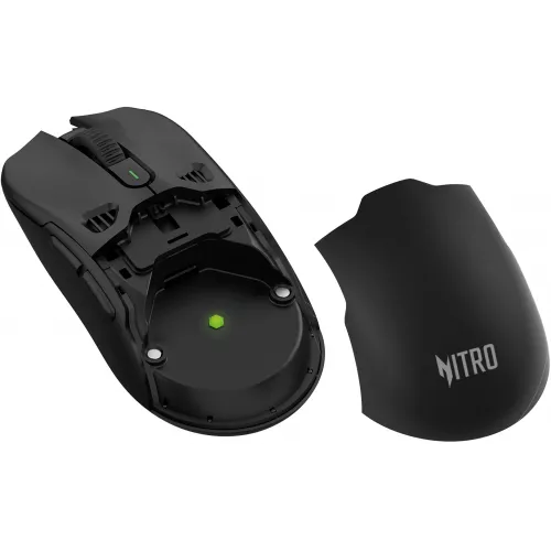 Мышь Acer Nitro OMR404 черный оптическая 6400dpi беспров. BT/Radio USB 6but (ZL.MCEEE.02T)