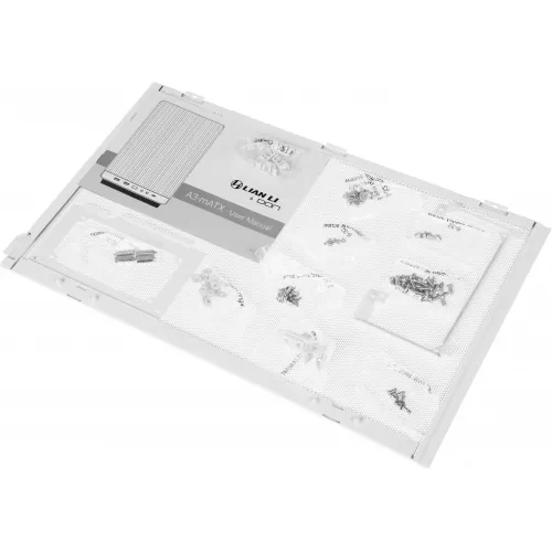 Корпус Lian-Li A3 белый без БП mATX 10x120mm 2x140mm 2xUSB3.0 1xUSB3.1 audio bott PSU