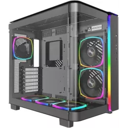 Корпус Montech King 95 Pro черный без БП ATX 7x120mm 2x140mm 2xUSB3.0 audio bott PSU