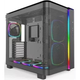 Корпус Montech King 95 Pro черный без БП ATX 7x120mm 2x140mm 2xUSB3.0 audio bott PSU