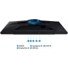 Монитор Samsung 32" Odyssey G3 S32DG300EI черный VA LED 16:9 HDMI матовая HAS Piv 250cd 178гр/178гр 1920x1080 180Hz FreeSync DP FHD 5.6кг