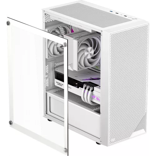 Корпус PcCooler C3B310 WH белый без БП mATX 8x120mm 4x140mm 1xUSB2.0 1xUSB3.0 audio bott PSU