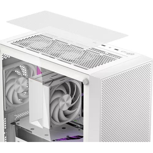 Корпус PcCooler C3B310 WH белый без БП mATX 8x120mm 4x140mm 1xUSB2.0 1xUSB3.0 audio bott PSU