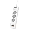 Сетевой фильтр Philips CHP4336WB/51 3м (3 розетки) белый (коробка)