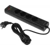 Сетевой фильтр Philips CHP8246BB/51 3м (4 розетки) черный (коробка)