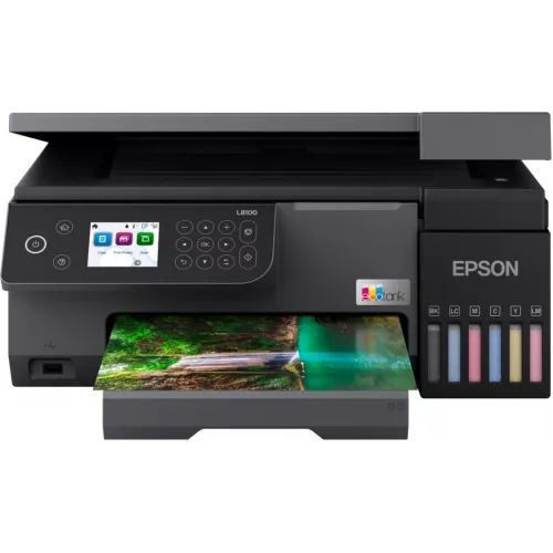 МФУ струйный Epson EcoTank L8100 (C11CK94402/C11CK94503) A4 WiFi черный