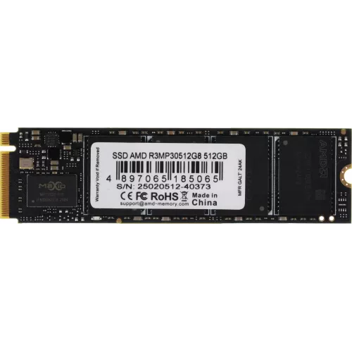 Накопитель SSD AMD PCIe 3.0 x4 512GB R3MP30512G8 Radeon M.2 2280