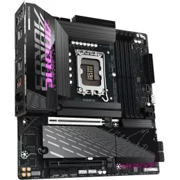 Материнская плата Gigabyte B860M AORUS ELITE WIFI6E Soc-1851 Intel B860 4xDDR5 mATX AC`97 8ch(7.1) 2.5Gg RAID+HDMI+DP