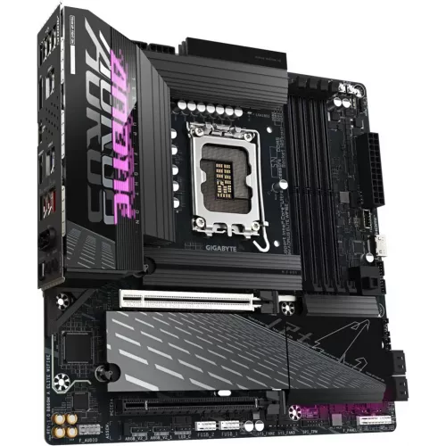 Материнская плата Gigabyte B860M AORUS ELITE WIFI6E Soc-1851 Intel B860 4xDDR5 mATX AC`97 8ch(7.1) 2.5Gg RAID+HDMI+DP