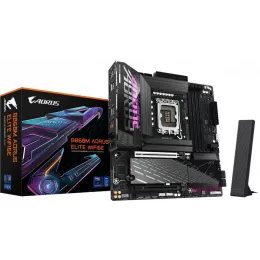 Материнская плата Gigabyte B860M AORUS ELITE WIFI6E Soc-1851 Intel B860 4xDDR5 mATX AC`97 8ch(7.1) 2.5Gg RAID+HDMI+DP