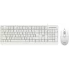 Клавиатура + мышь Acer OCC400 клав:белый мышь:белый USB (ZL.ACCCC.014)