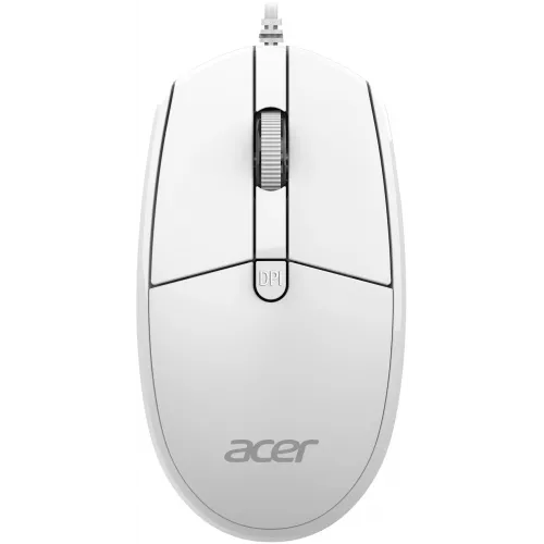 Клавиатура + мышь Acer OCC400 клав:белый мышь:белый USB (ZL.ACCCC.014)